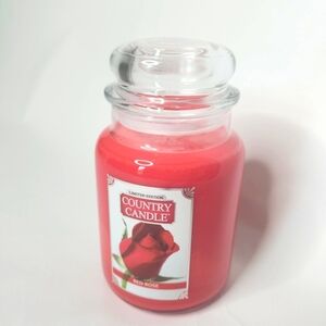 Country Candle Red Rose Limited Edition